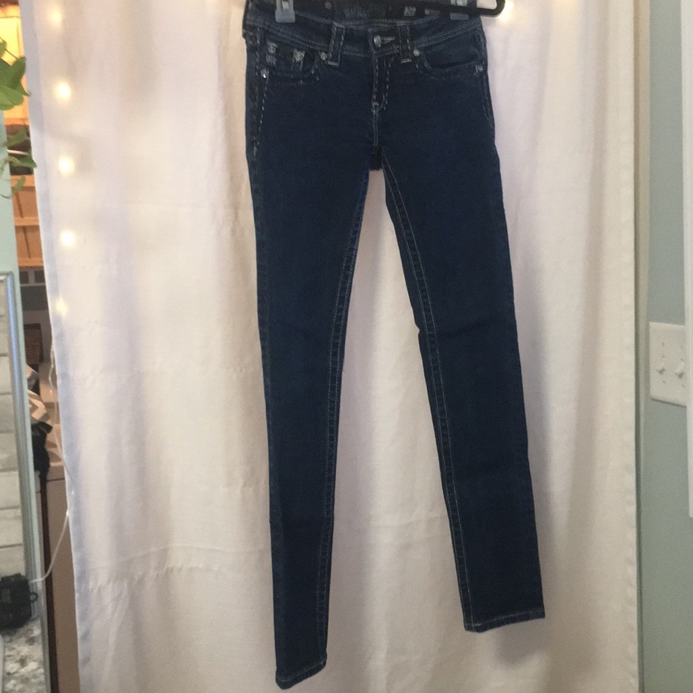 Dark miss me skinny jeans